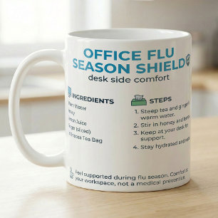 Workplace Cold Season Comfort Tea Ritual  Coffee Mug