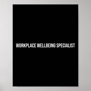Workplace Wellbeing Specialist Mental Health Poster