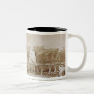 Works at Blaenavon, from 'An Historical Tour in Mo Two-Tone Coffee Mug
