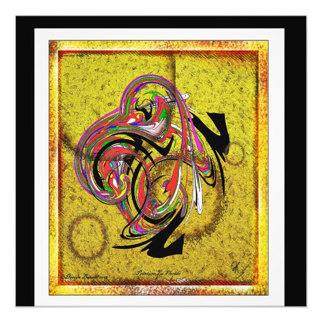 Works By Florida Photo Print (Front)