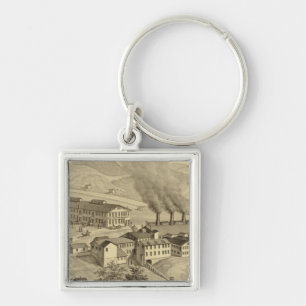 Works of Central Glass Company in West Virginia Key Ring