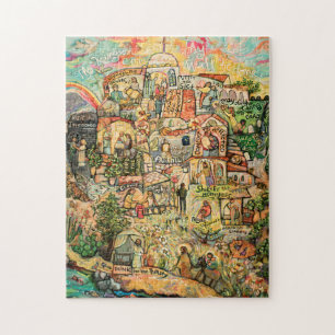 Works of Mercy Catholic Art Puzzle