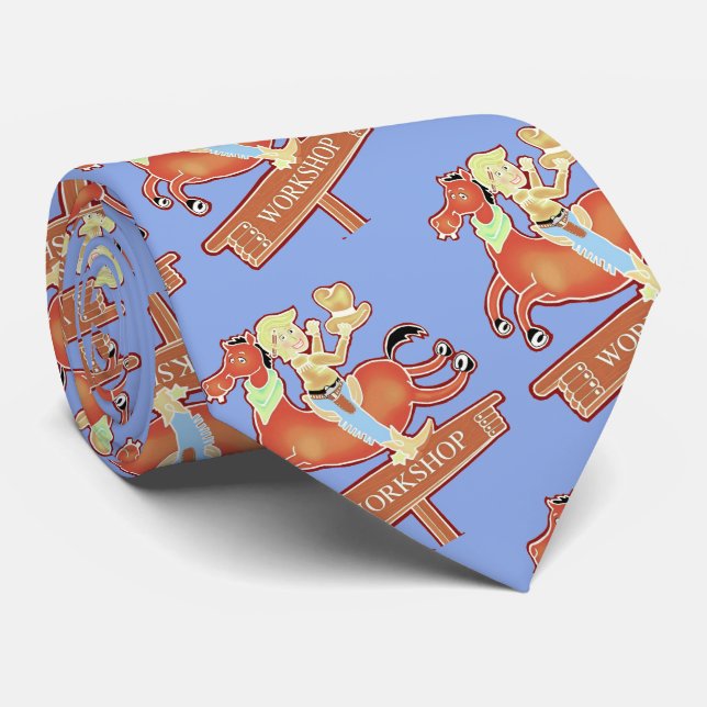 Workshop Cowboy Necktie (Rolled)