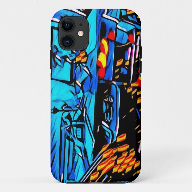 Workspace Lunch Art Case-Mate iPhone Case (Back)