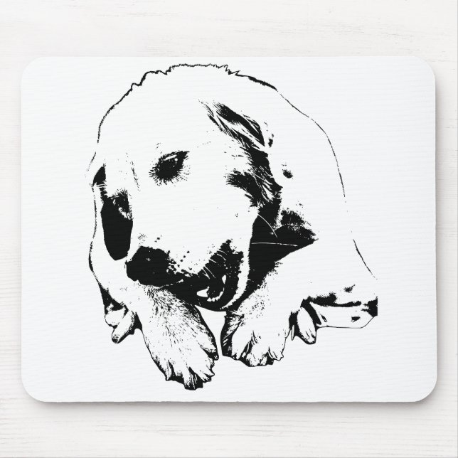 Workspaces And Soft Furry Thoughts Mouse Pad (Front)