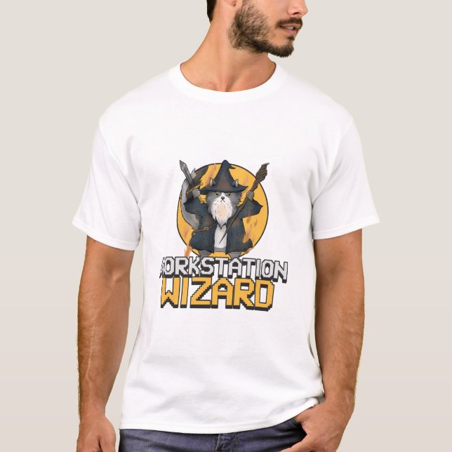 Workstation Wizard Workplace Ergonomics T-Shirt (Front)