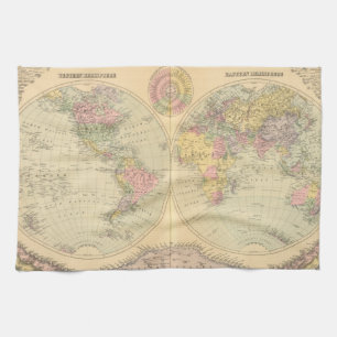 World 10 tea towel