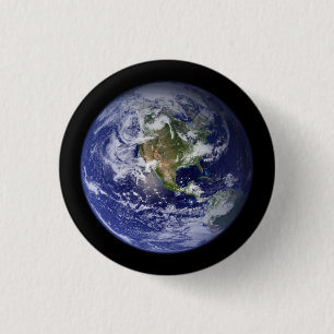 World 3 Cm Round Badge
