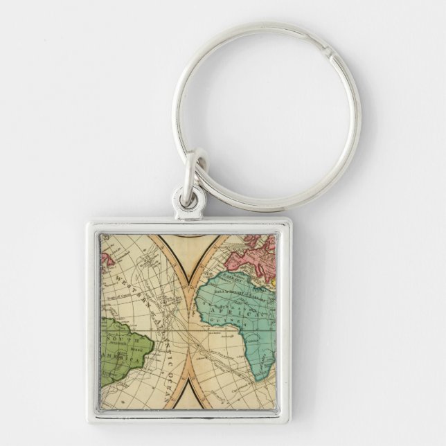 World 3 key ring (Front)