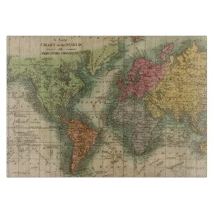 World 4 cutting board