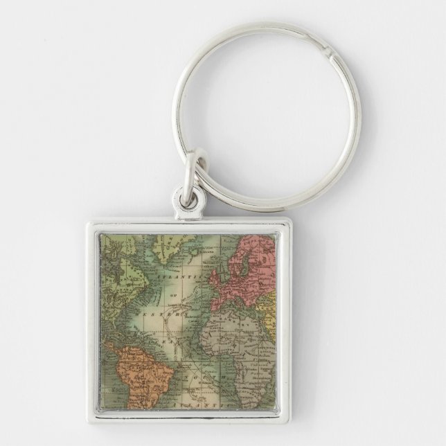 World 4 key ring (Front)