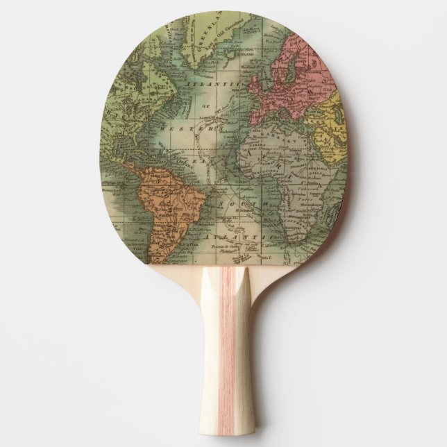 World 4 ping pong paddle (Front)