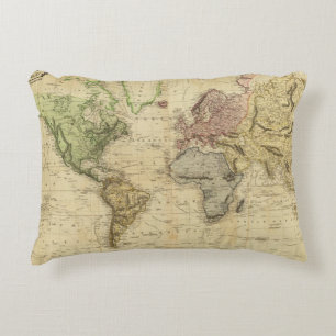 World 5 decorative cushion