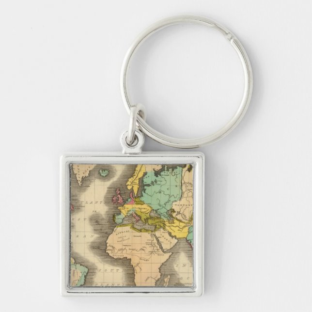 World 6 key ring (Front)