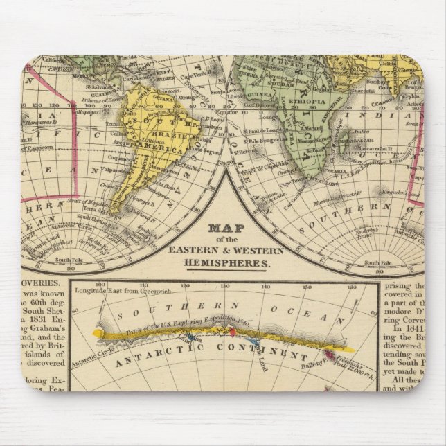 World 7 mouse pad (Front)