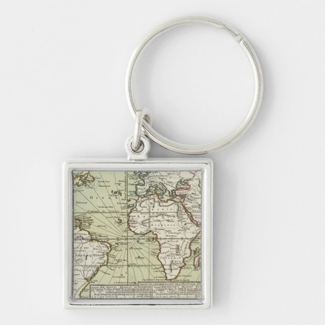 World 8 key ring (Front)