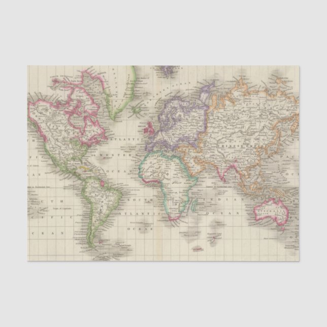 World 9 tissue paper (Front)