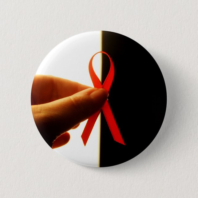 World AIDS Day Button (Front)