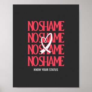 World Aids Day Know Your Status  Poster