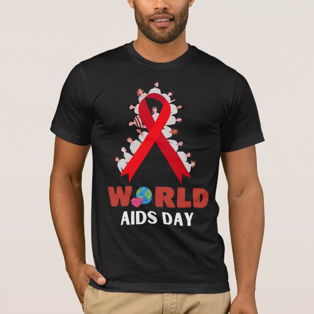 world aids day T-Shirt (Front)
