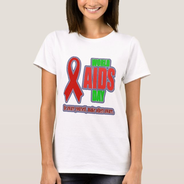 World AIDS Day T-Shirt (Front)
