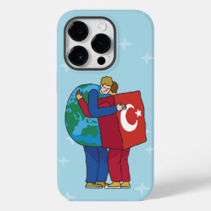 WORLD AND TURKEY HUG Case-Mate iPhone 14 PRO CASE