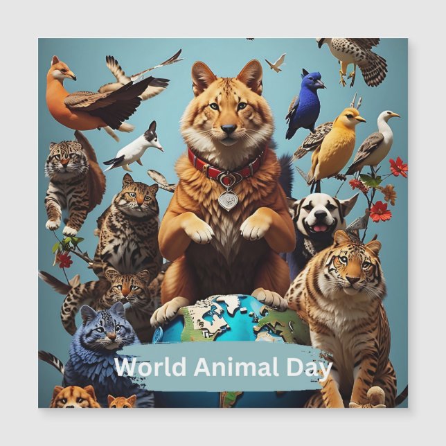 World Animal Day  (Front)