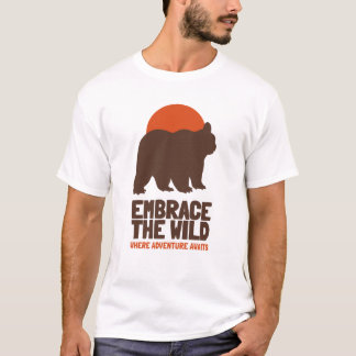 World Animal Day - Embrace the Wild Bear T-Shirt