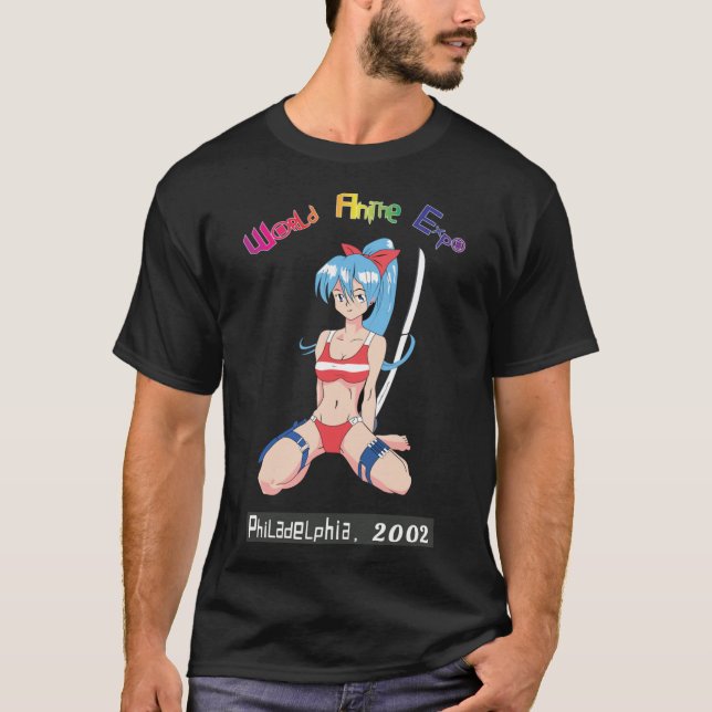 World Anime Expo 2002 Authentic Classic T-Shirt (Front)