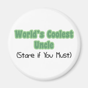 World's Coolest Uncle Magnet