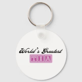 World&apos;s Greatest Tia Key Ring