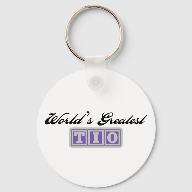 World's Greatest Tio Key Ring (Front)
