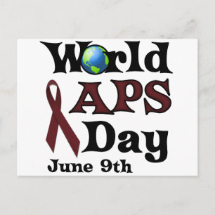 WORLD APS DAY POSTCARD