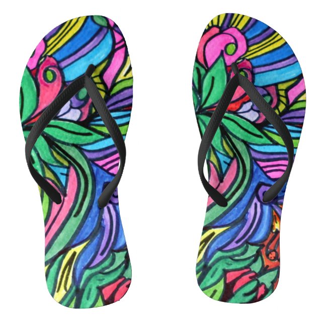 World Art Celebration Flip Flop (Footbed)