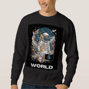 World Astronaut design Sweatshirt