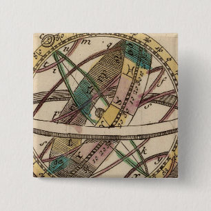 World Atlas 2 15 Cm Square Badge