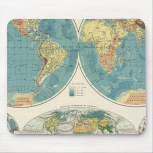World Atlas Map 2 Mouse Pad