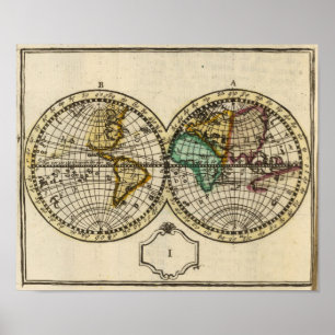 World Atlas Poster