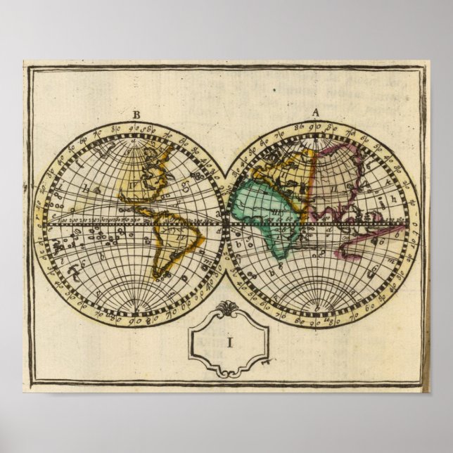 World Atlas Poster (Front)