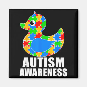 World autism awareness 2 april autism cute duckie magnet
