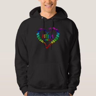 World Autism Awareness Heart Puzzle Pieces 2 April Hoodie