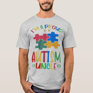 World autism awareness month I'm A Proud Uncle Aut T-Shirt