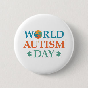 World Autism Day 6 Cm Round Badge