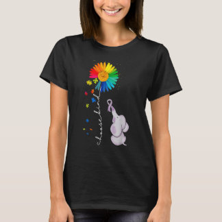World Autism Day Elephant Puzzle Pieces T-Shirt