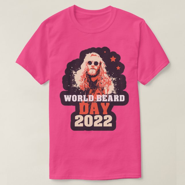 World Beard Day 2022 2 T-Shirt (Design Front)