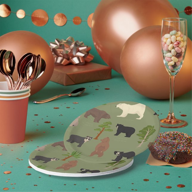 World Bears Paper Plate (Creator Uploaded)