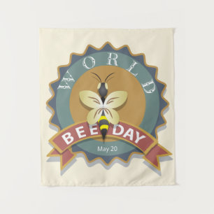 World Bee Day May 20 Tapestry
