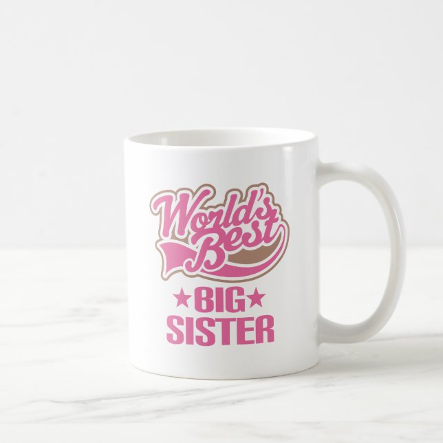 World Best Big Sister Coffee Mug (Right)