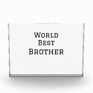 World best brother add name text sports text simpl photo block