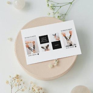 World Best Dog Mum   Collage Dog Photo